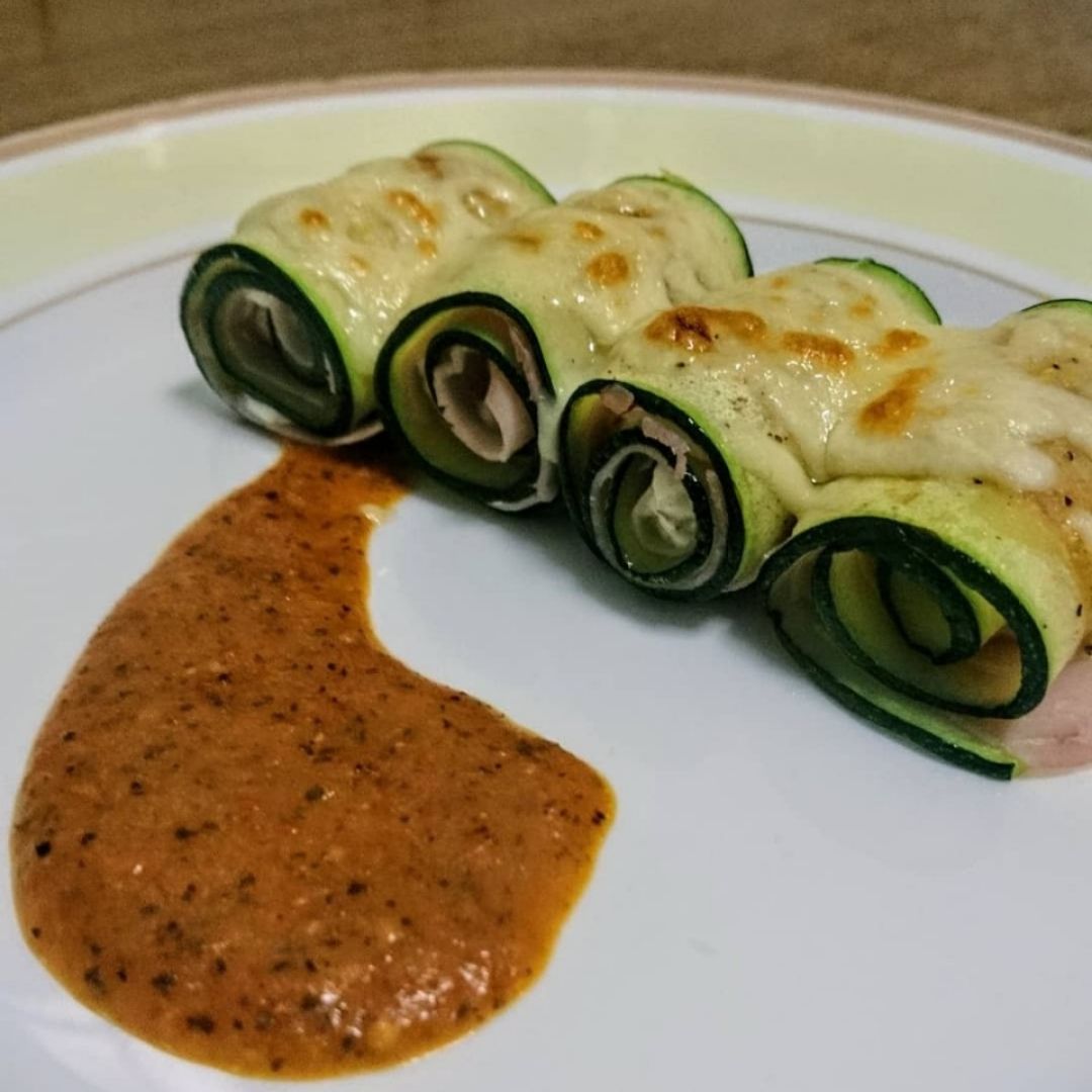 Rollitos de calabacin Rollitos de calabacin
