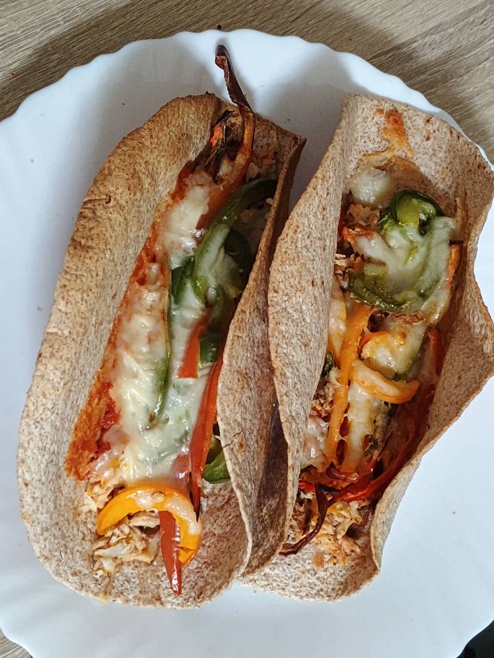 Tacos de pollo y venado 