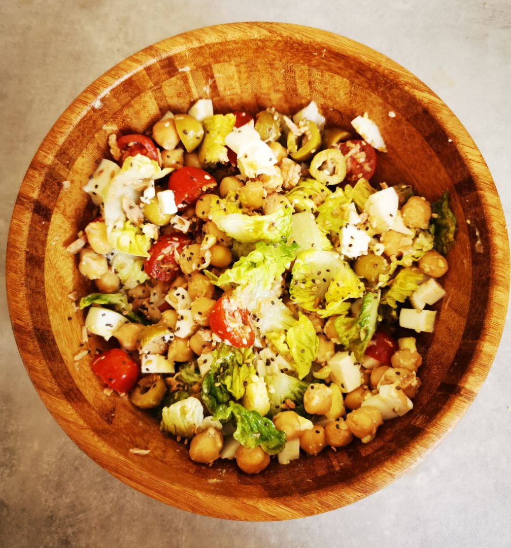 Ensalada de garbanzos 