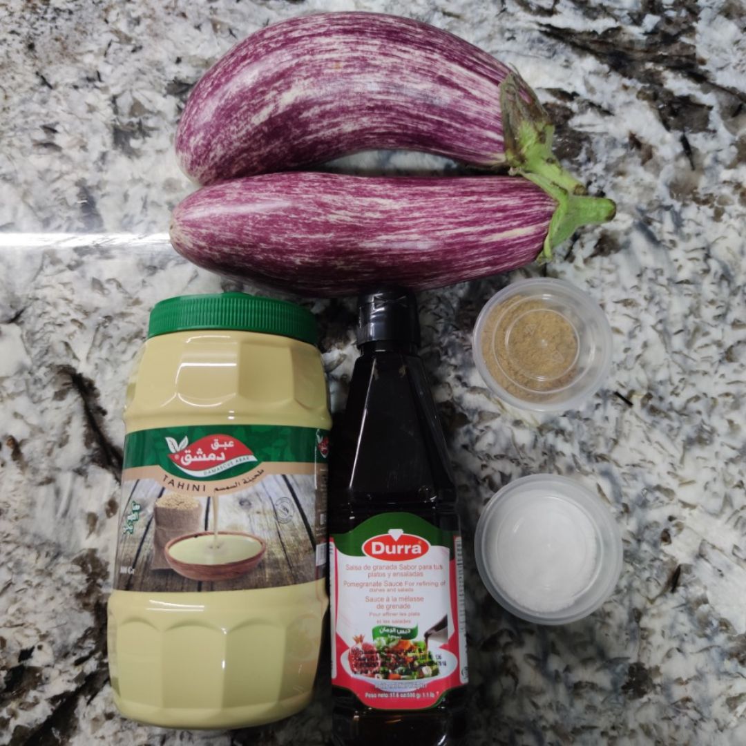 Hummus de berenjana o Baba Ganush Hummus de berenjana o Baba Ganush