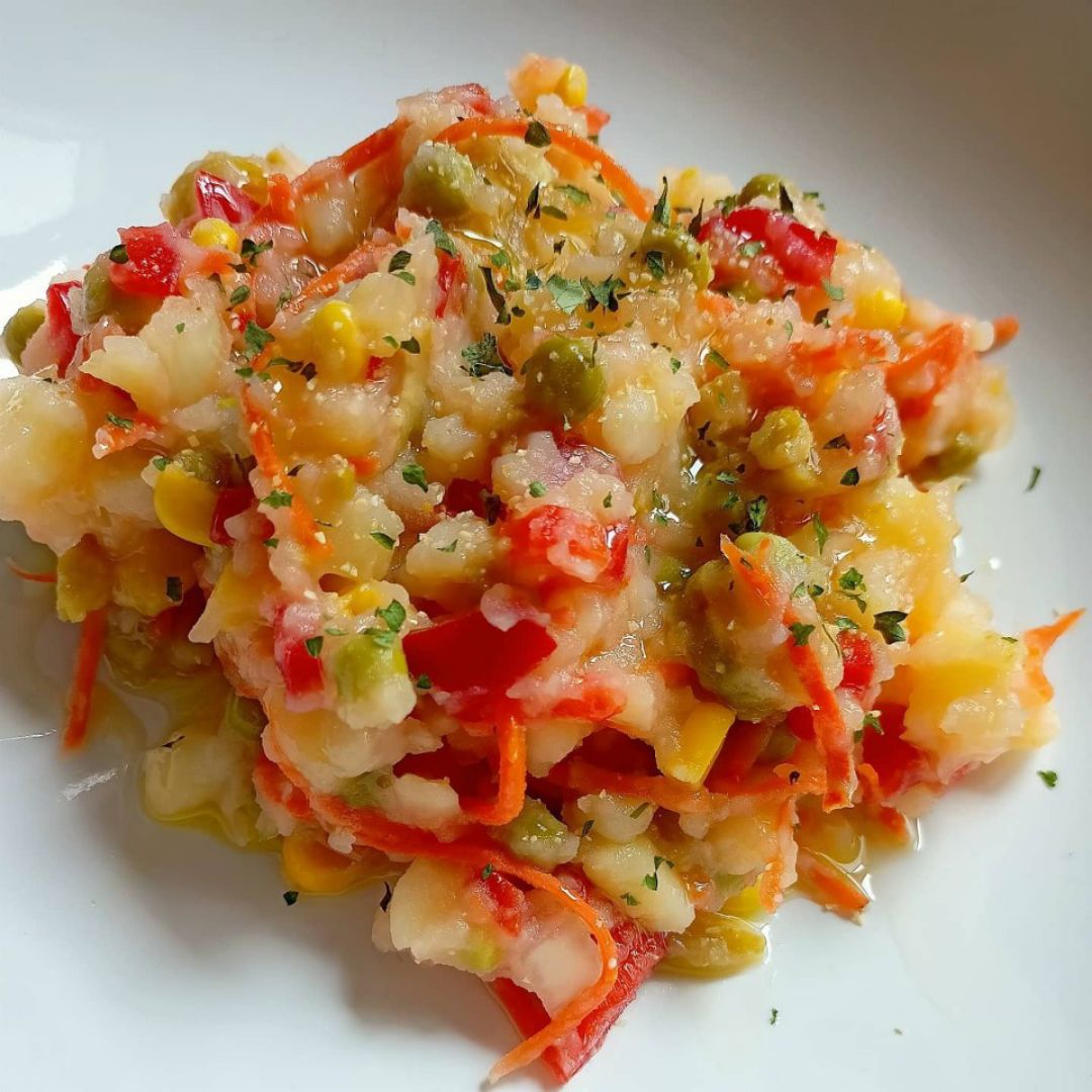 Ensalada de patata Paso 3 Ensalada de patata Paso 3