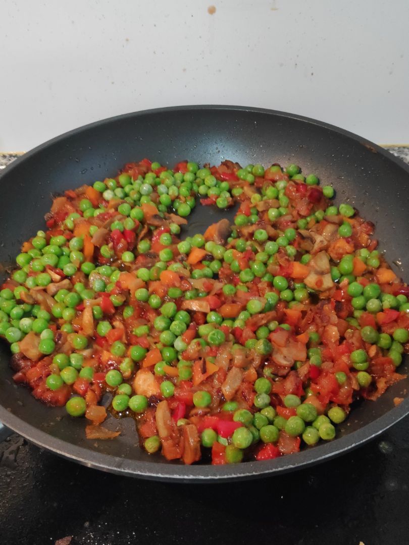 Albóndigas de soja texturizada Paso 5 Albóndigas de soja texturizada Paso 5