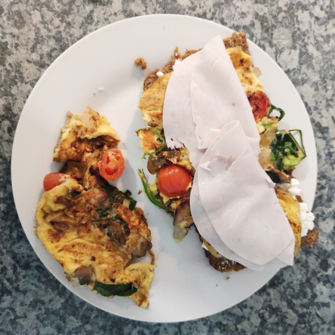 Tosta de tortilla 