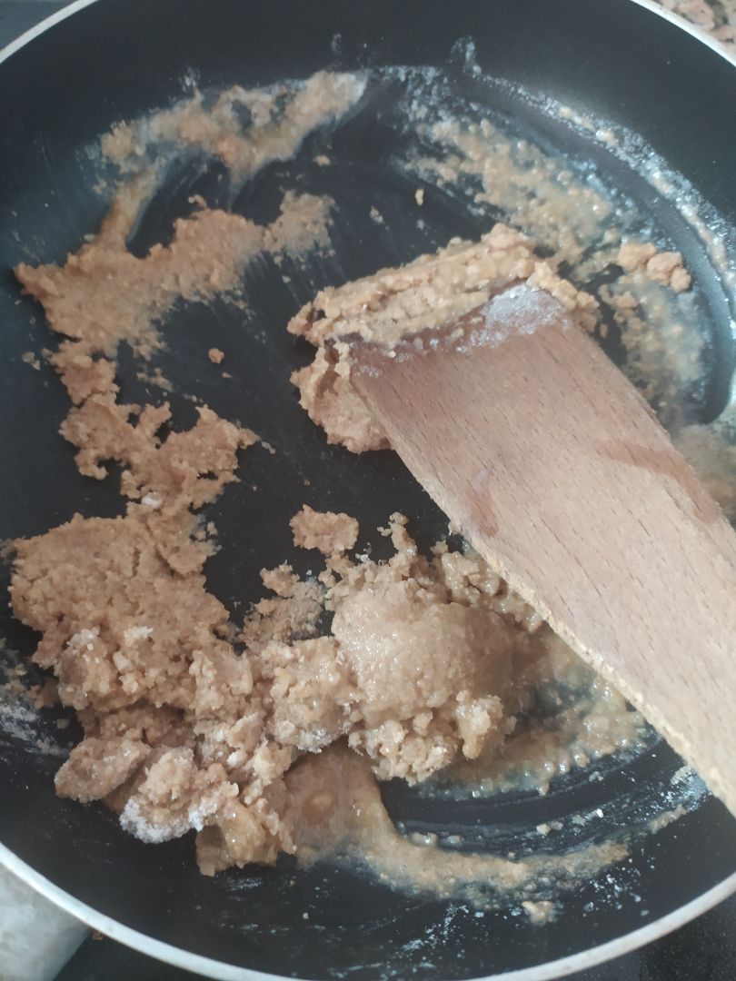 Lasaña de berenjena con bechamel de coliflor Paso 4 Lasaña de berenjena con bechamel de coliflor Paso 4