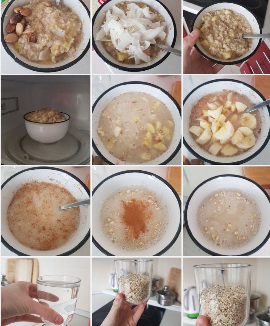 Porridge de plátano