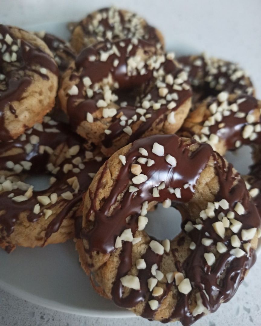 🍩 Donuts de avena y plátano 🍩