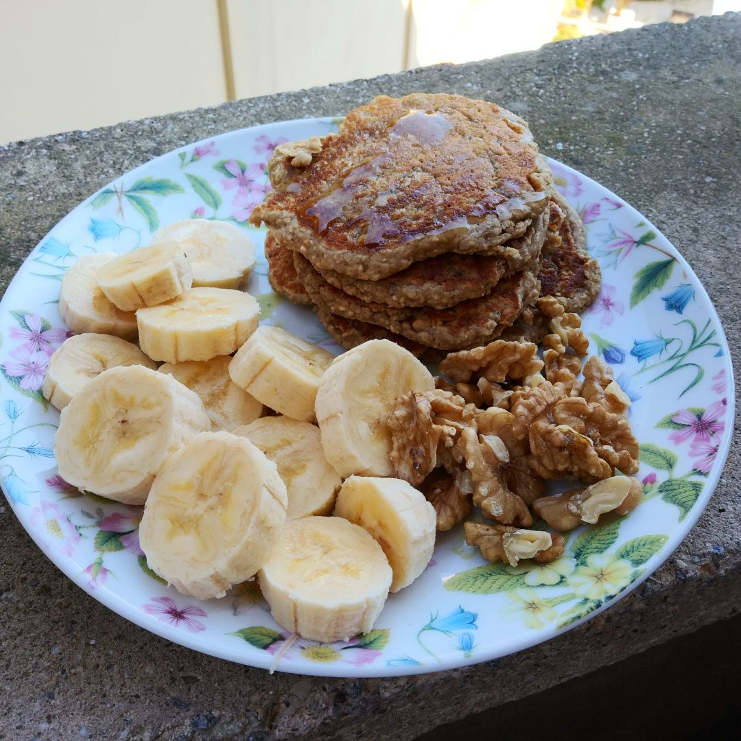 Tortitas de avena veganas Tortitas de avena veganas