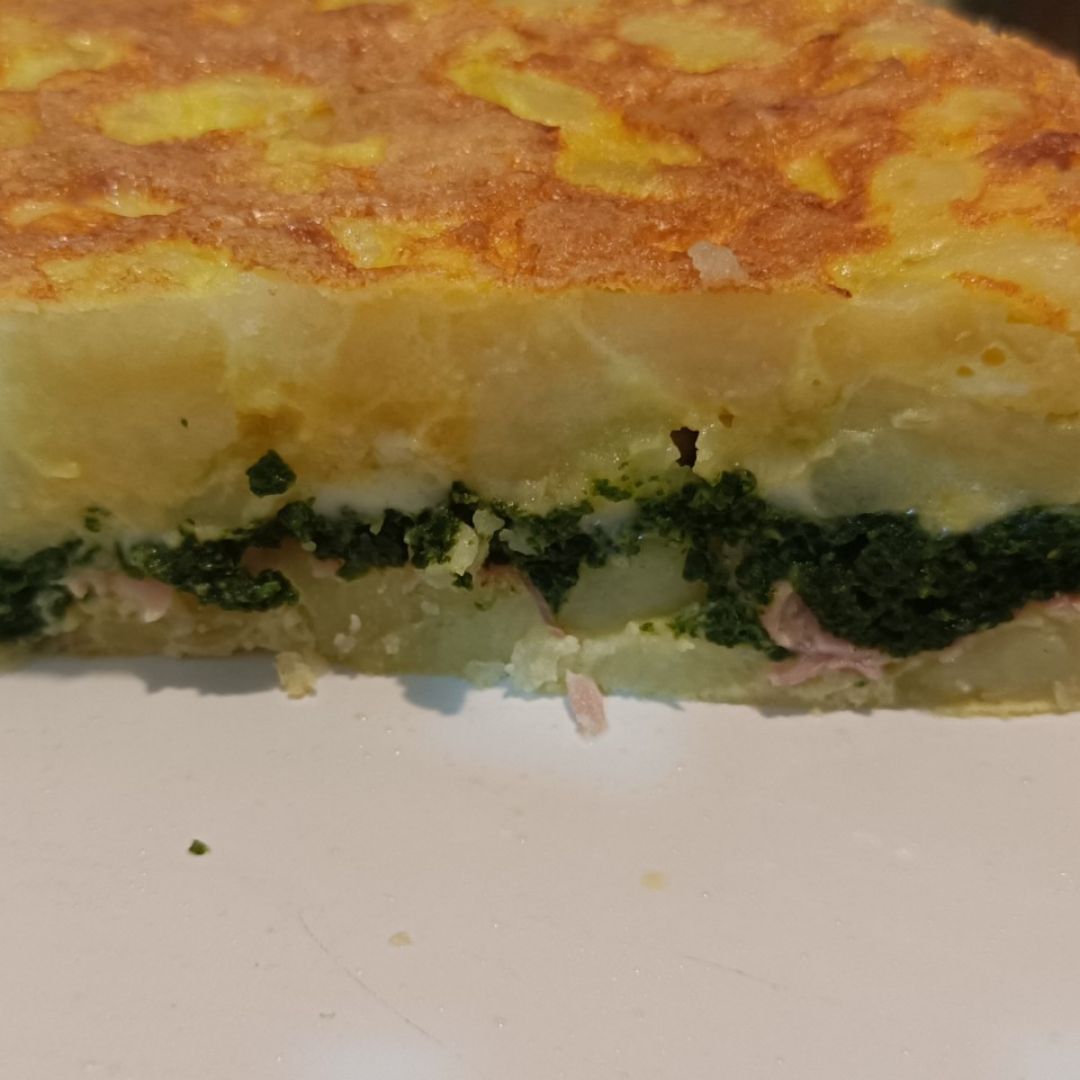 Tortilla de patatas "mixta" Tortilla de patatas "mixta"