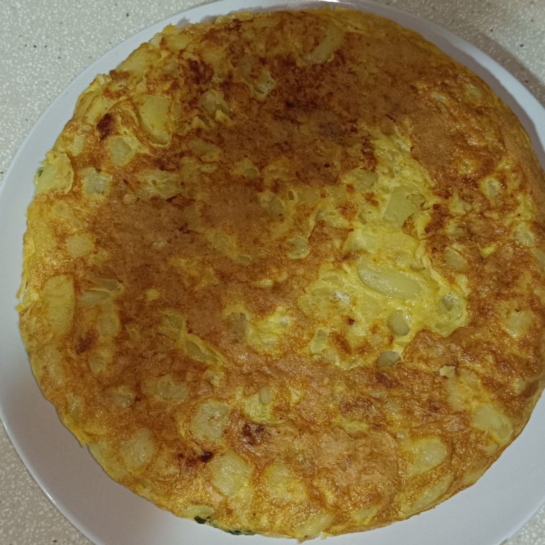 Tortilla de patatas "mixta" Paso 5 Tortilla de patatas "mixta" Paso 5