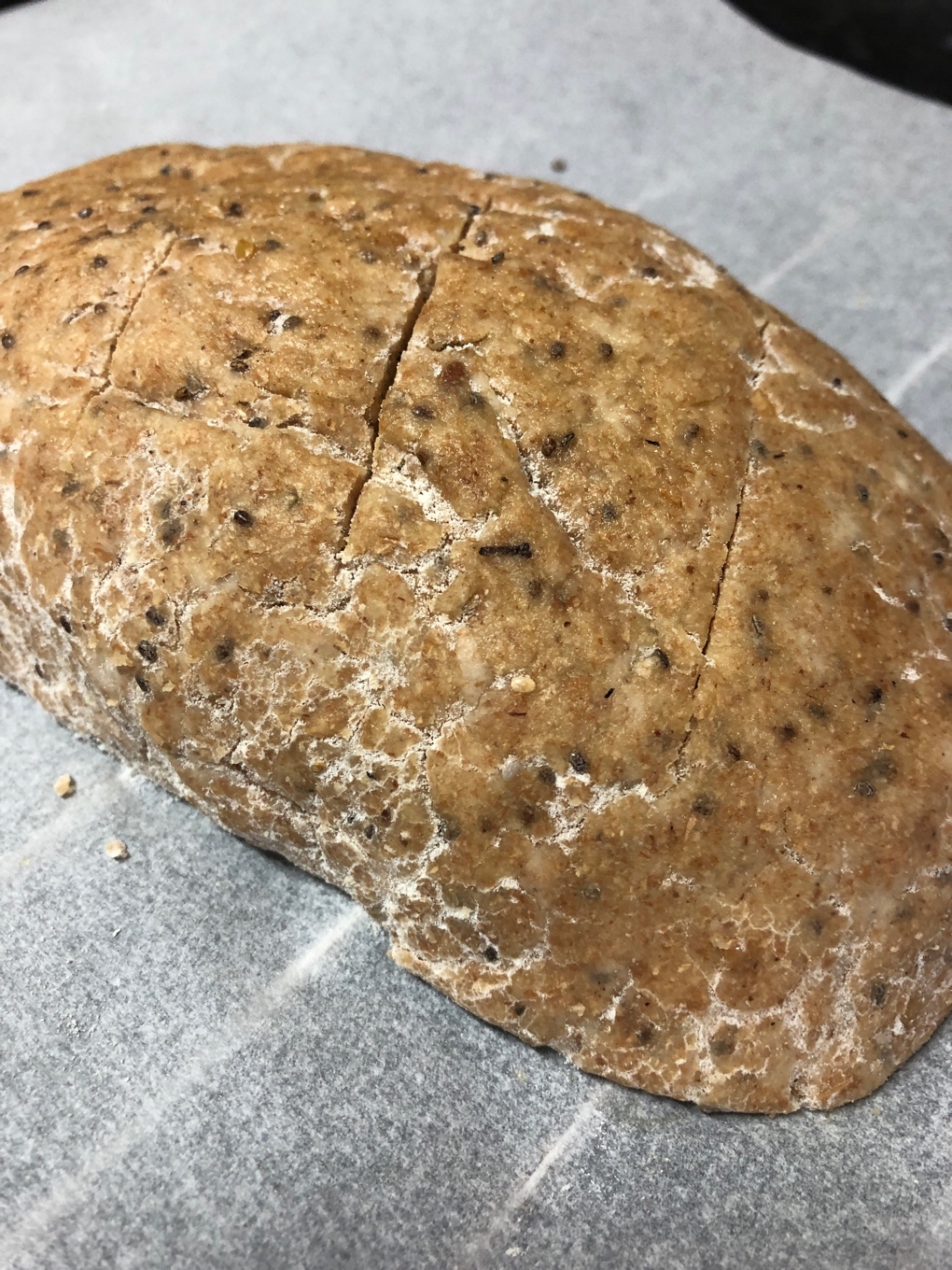 Pan integral 100% espelta y semillas 🍞 🌾Step 0
