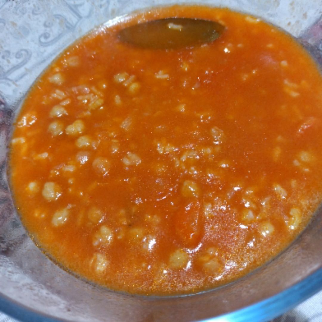 Garbanzos con arroz en termomix