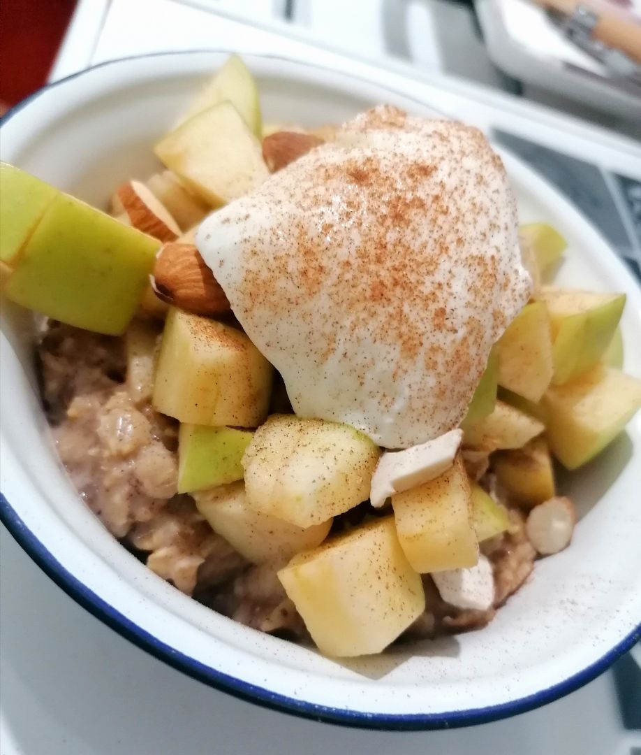 Porridge de manzana Porridge de manzana