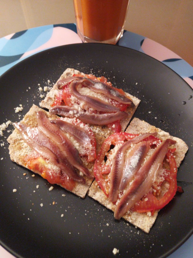 Tostas anchoas Tostas anchoas