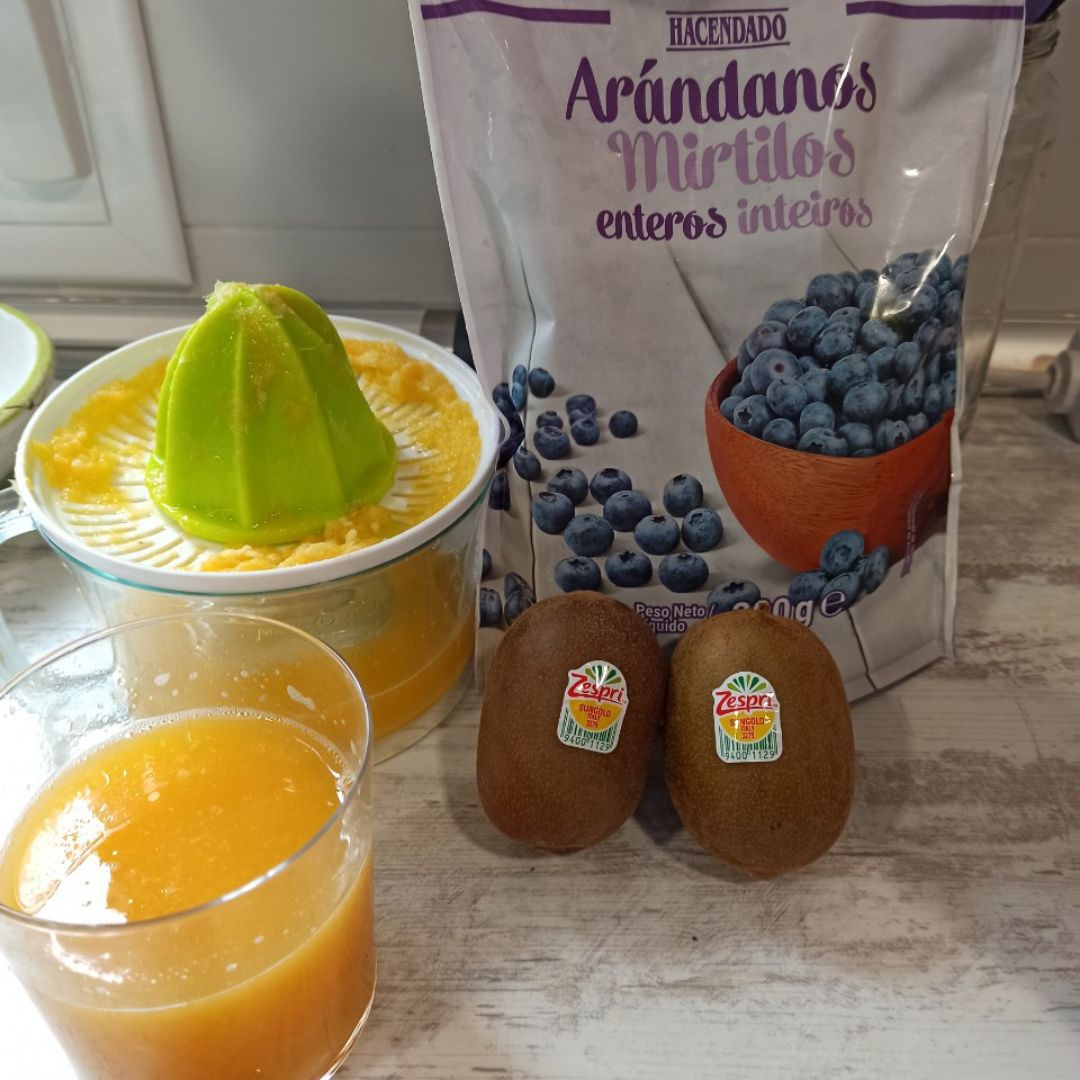 Batido de frutas Paso 0 Batido de frutas Paso 0