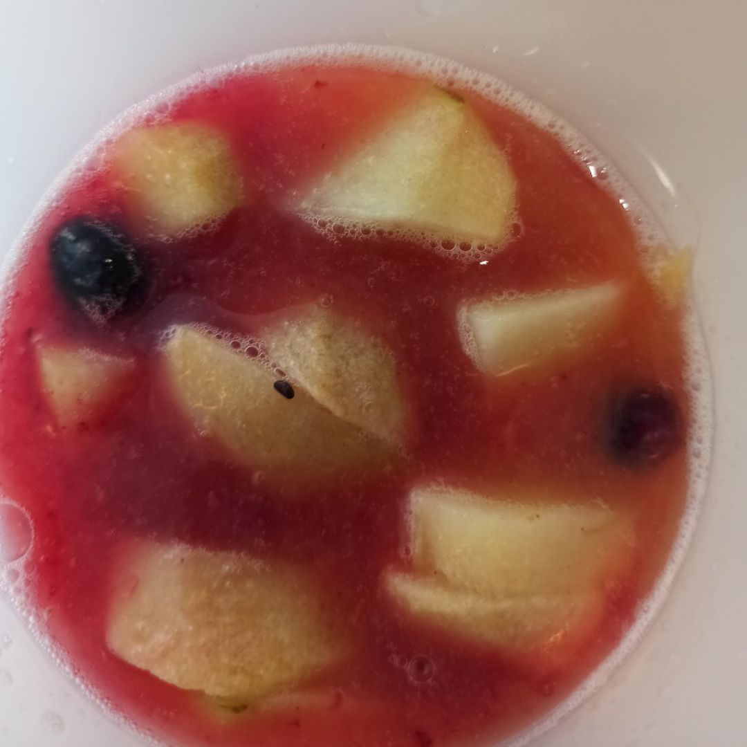 Batido de frutas Paso 1 Batido de frutas Paso 1