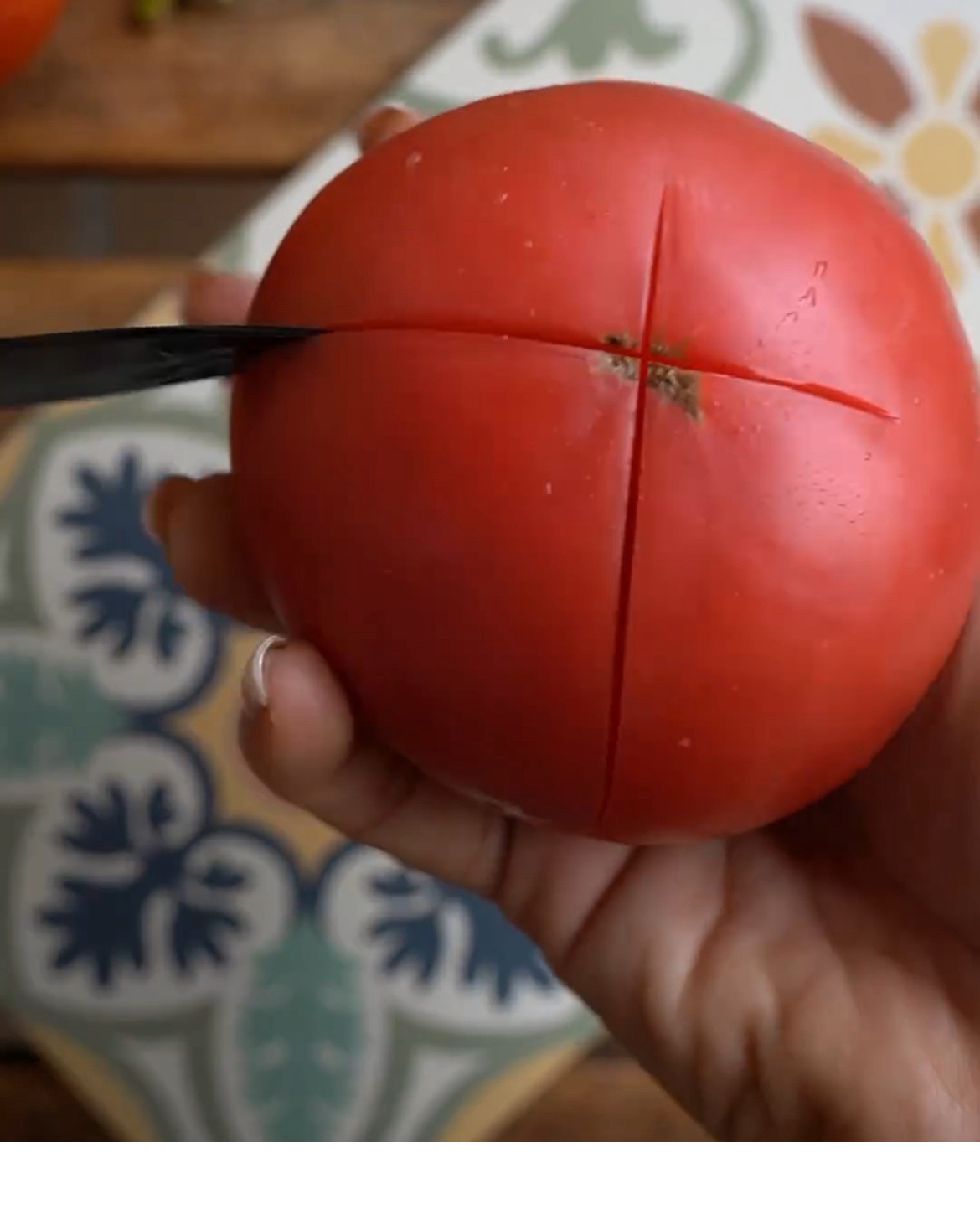 Bomba de tomate y burrata Paso 0 Bomba de tomate y burrata Paso 0