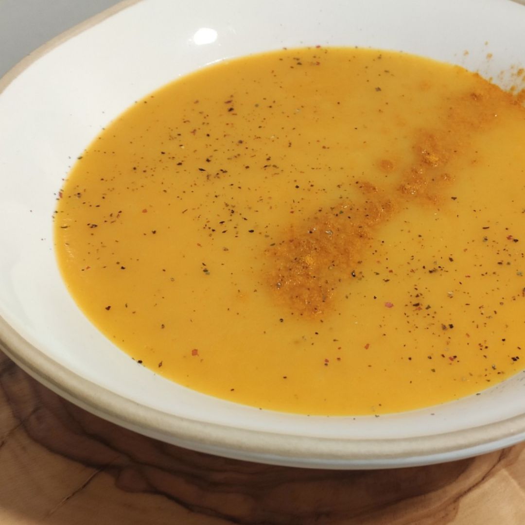 Crema de calabaza y zanahoria Crema de calabaza y zanahoria