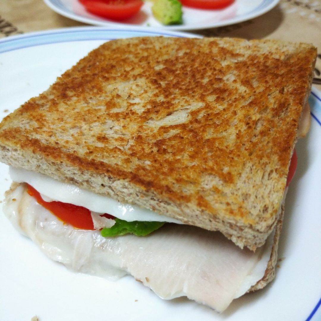 Sandwich de pavo