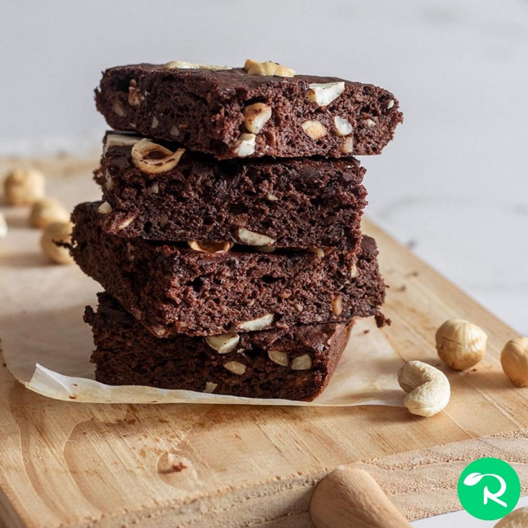 BROWNIE DE AVELLANAS Y ANACARDOS đ« BROWNIE DE AVELLANAS Y ANACARDOS đ«