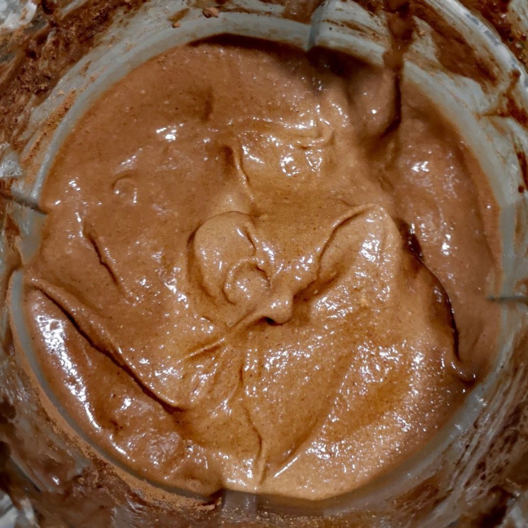 Helado de plátano, chocolate y avellana Helado de plátano, chocolate y avellana