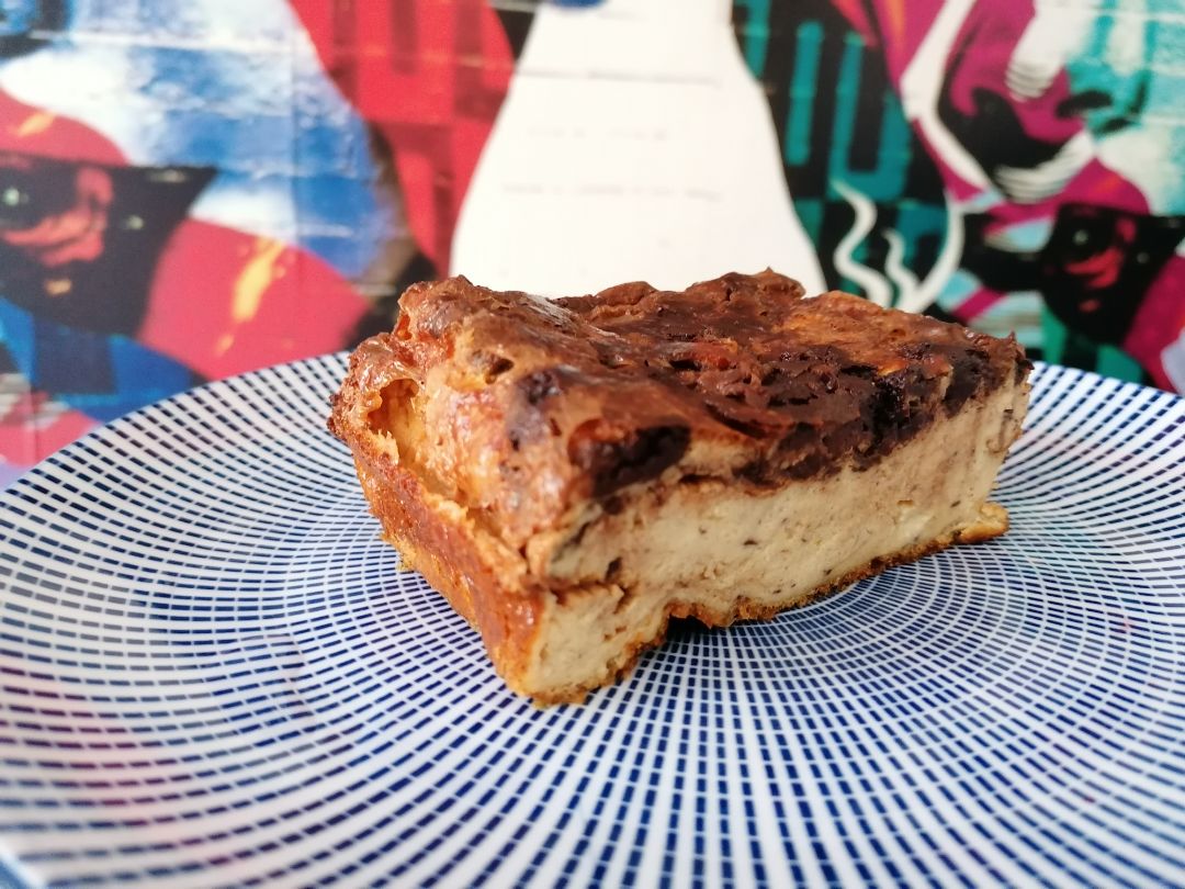 Flan con mascarpone y chocolate 85% Paso 3 Flan con mascarpone y chocolate 85% Paso 3