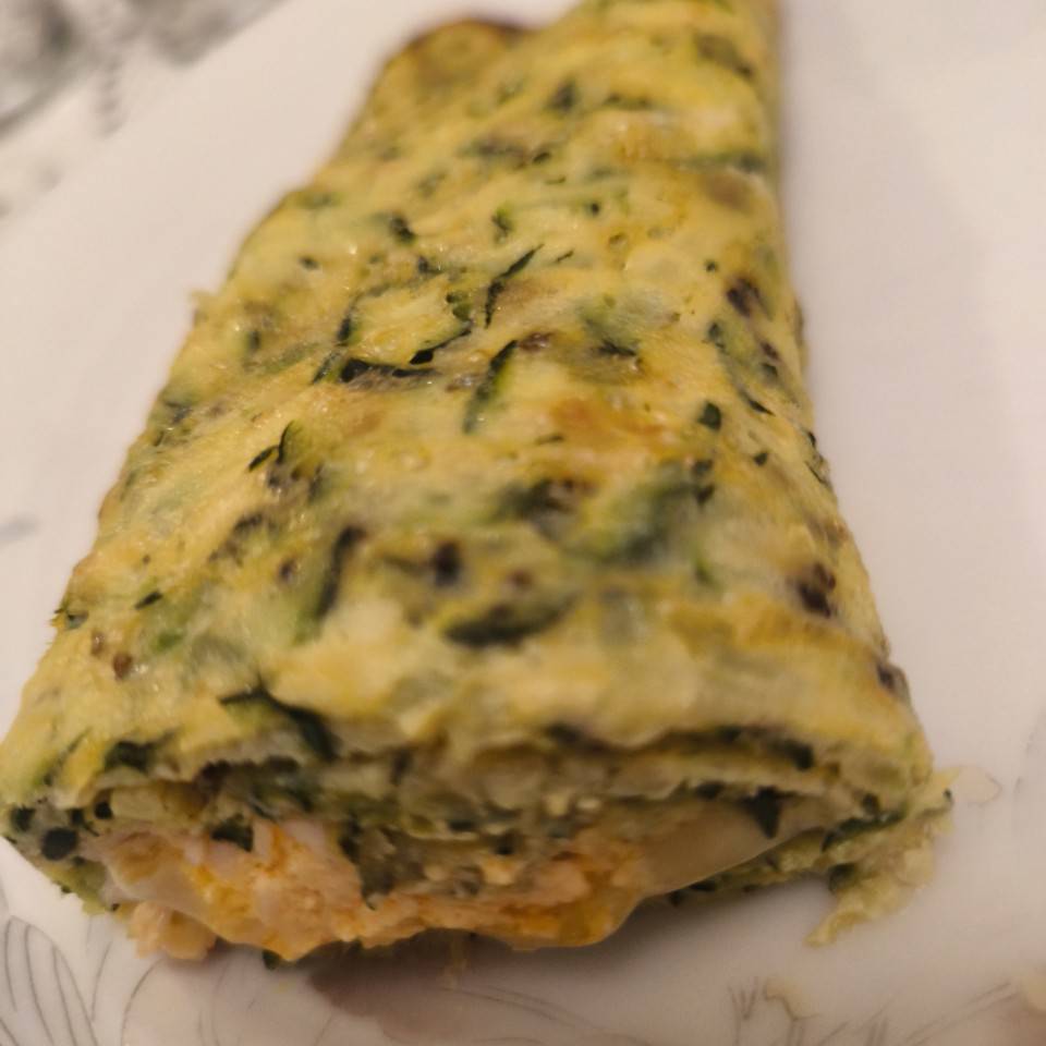 Rollito de calabacin Rollito de calabacin