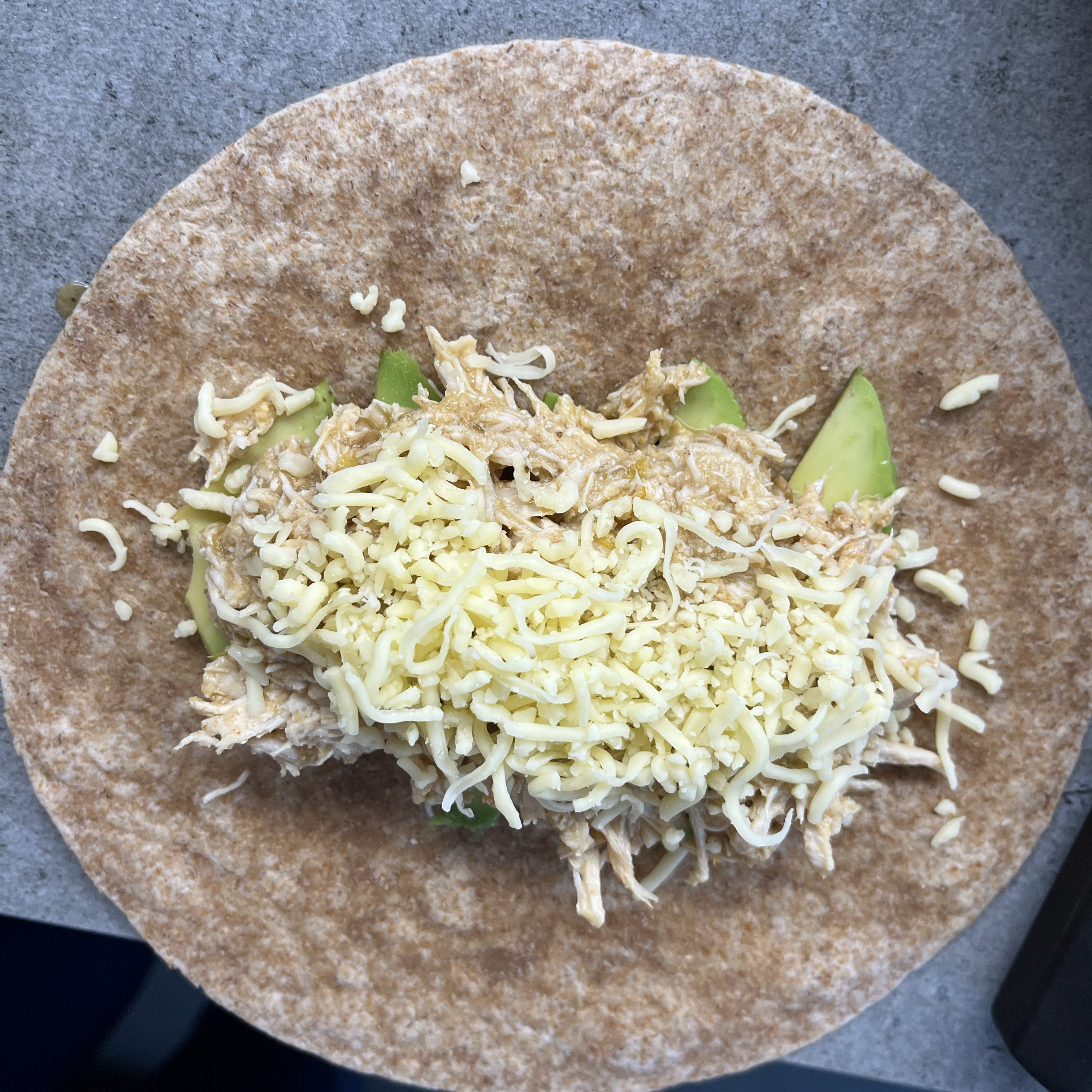 Burritos de pollo fit Paso 4 Burritos de pollo fit Paso 4