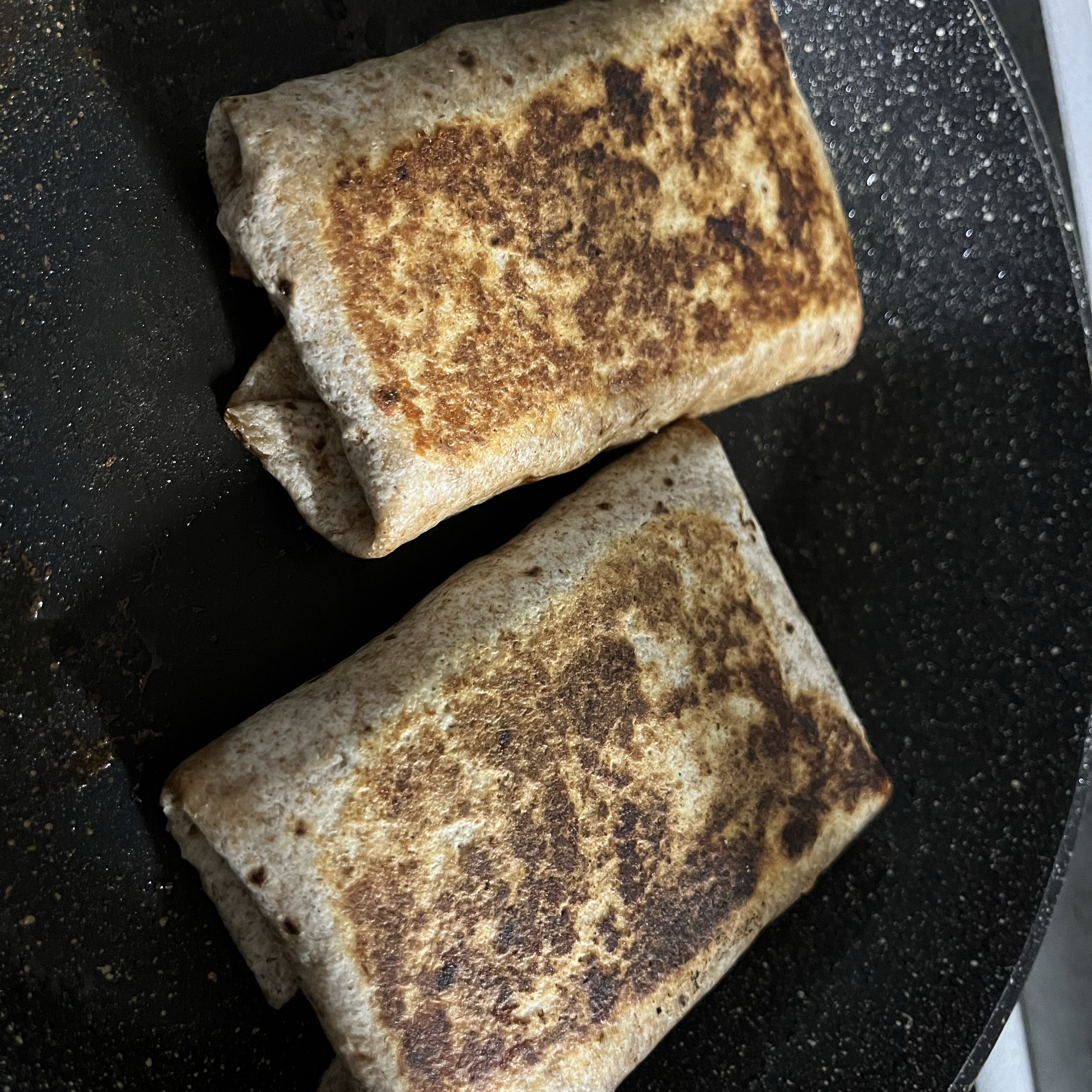 Burritos de pollo fit Paso 5 Burritos de pollo fit Paso 5