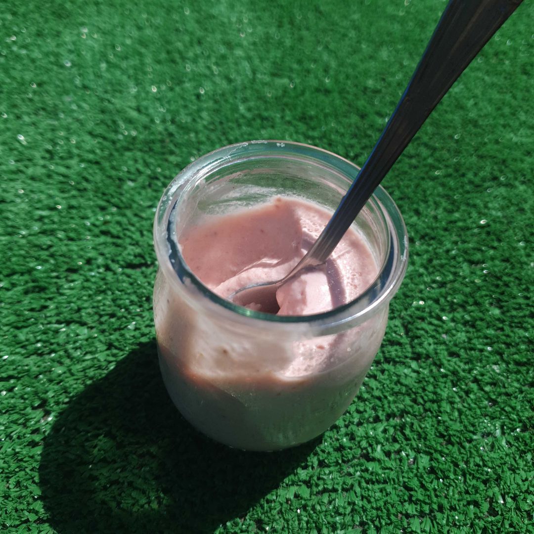 Yogur de fresa Yogur de fresa