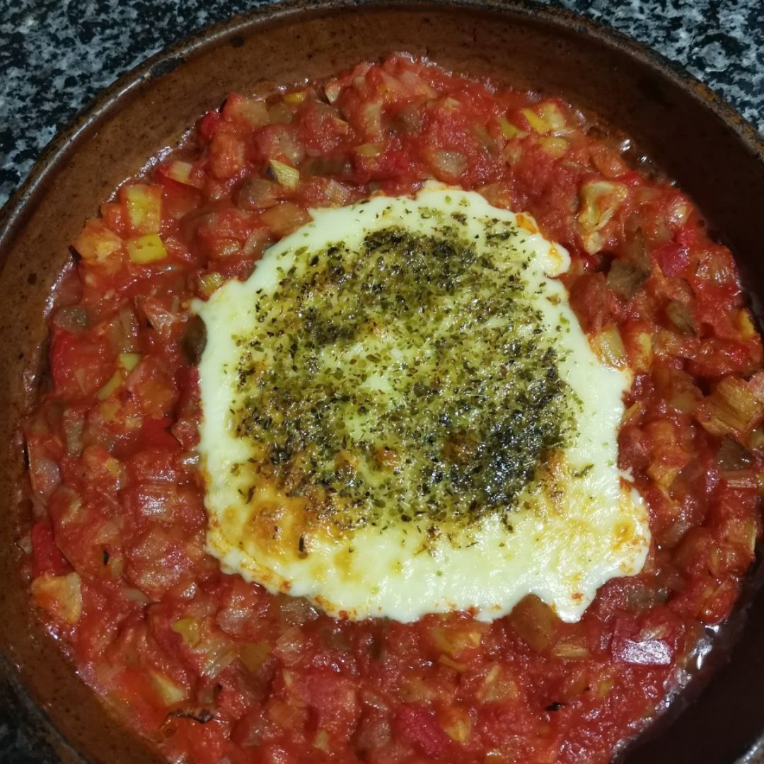 Pisto con provolone Pisto con provolone
