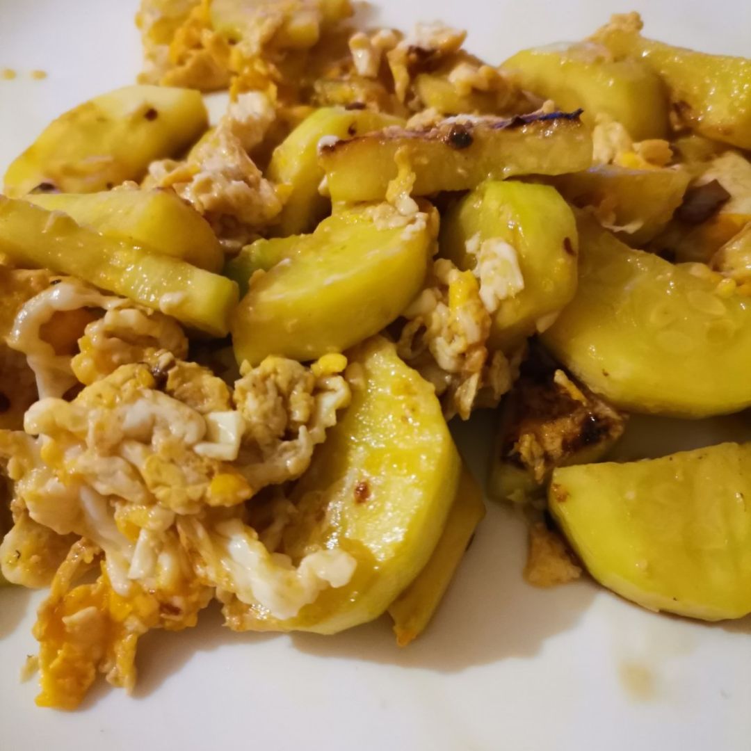 Calabacin revuelto. Calabacin revuelto.