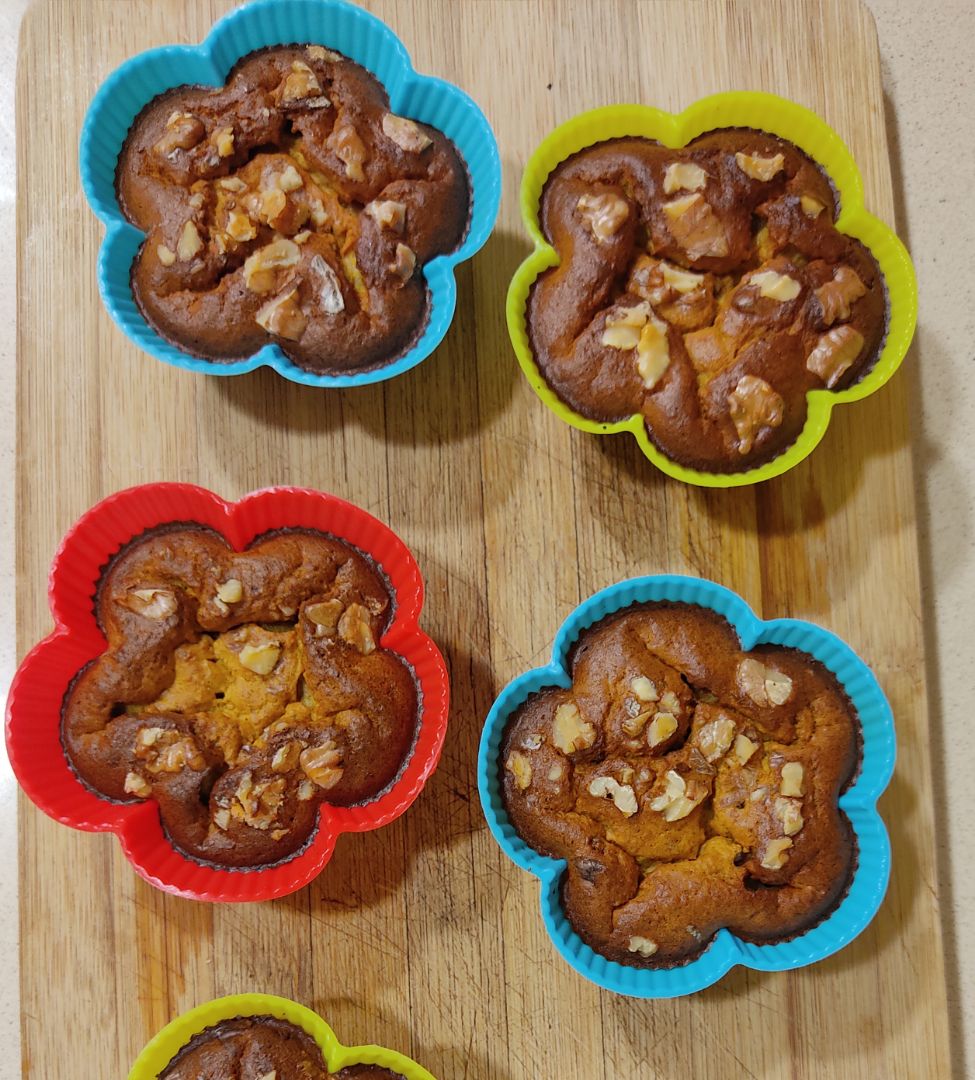 Muffins de calabaza Muffins de calabaza