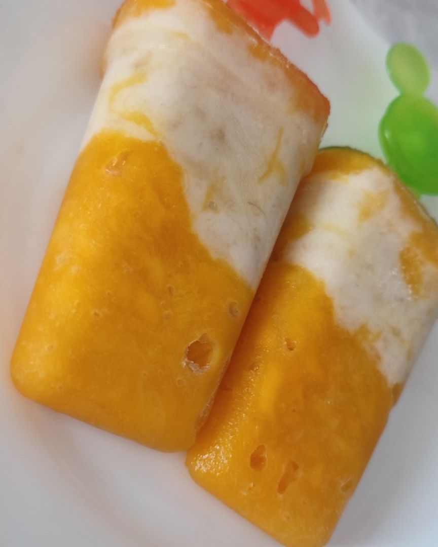 Politos de mango y plátano