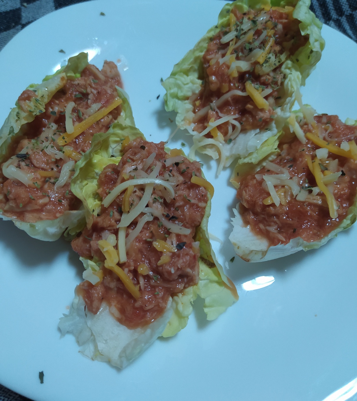 Rollitos de lechuga