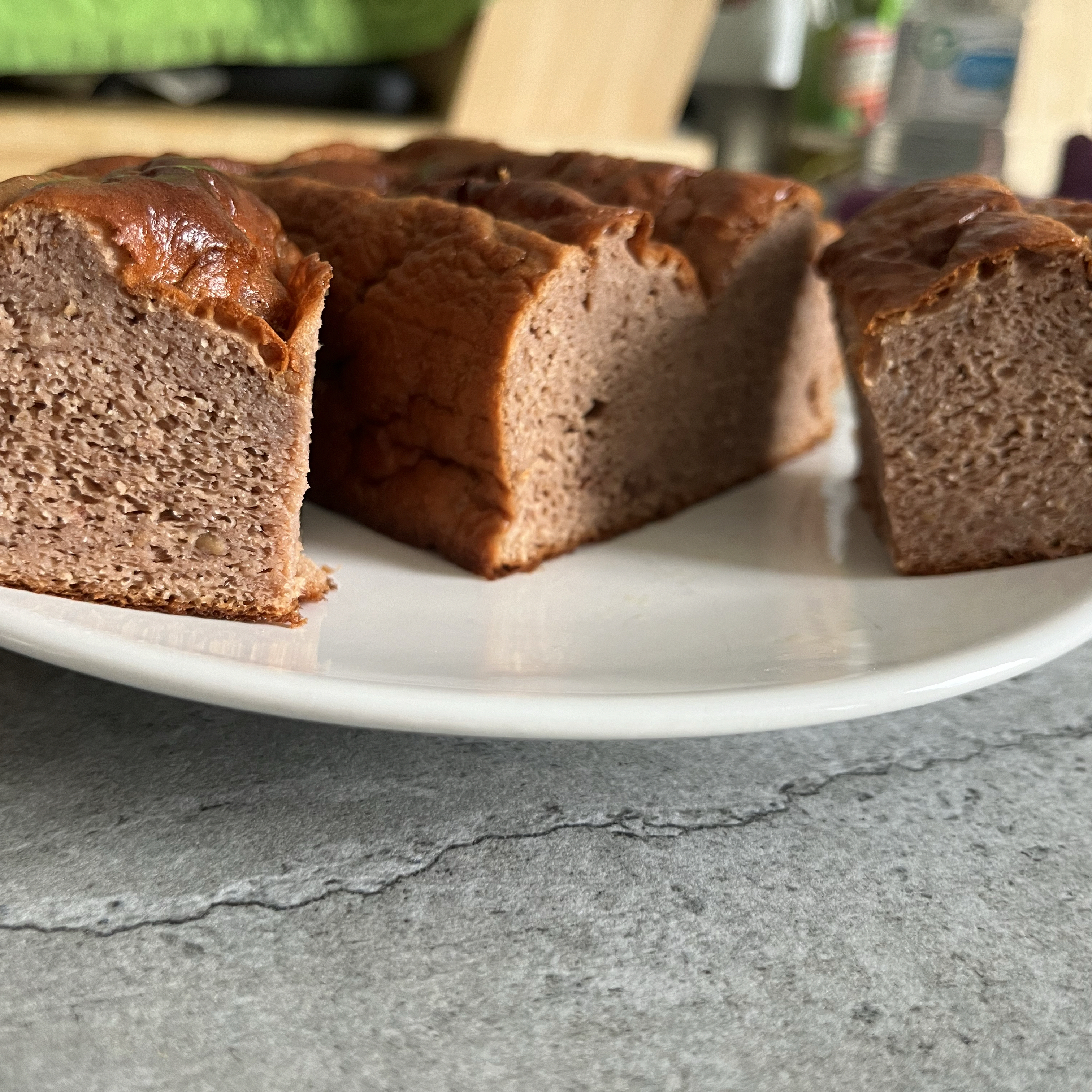 Brownie proteico de chocolate Paso 3 Brownie proteico de chocolate Paso 3