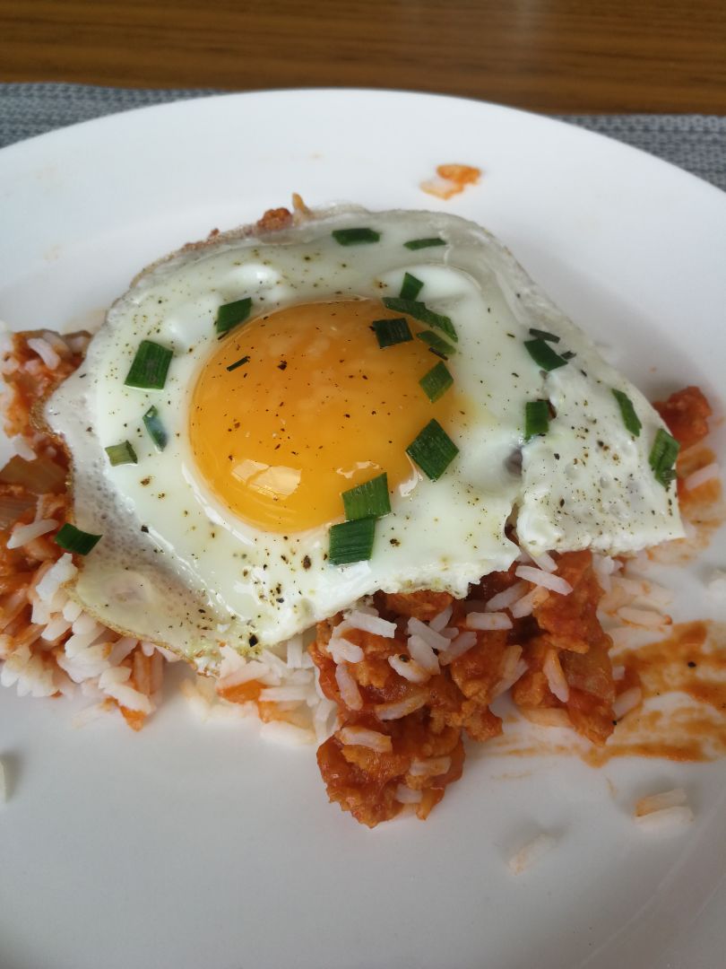 Arroz a la cubana a mi manera Arroz a la cubana a mi manera