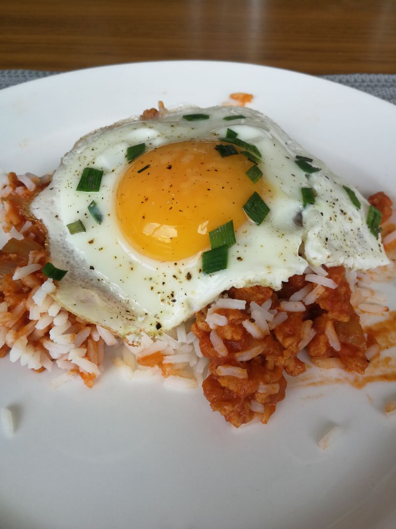 Arroz a la cubana a mi manera Paso 4 Arroz a la cubana a mi manera Paso 4