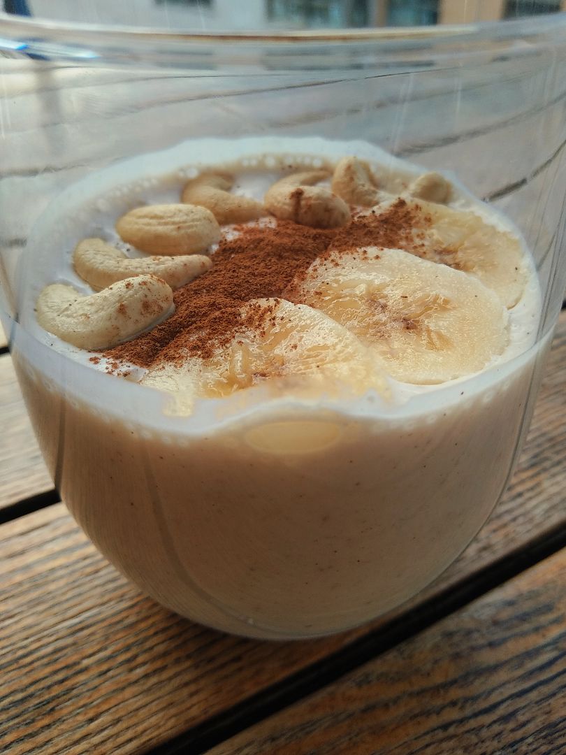 Batido de Avena y Plátano Paso 0