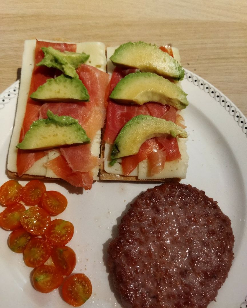 Tostadas de pan wasa Lituania Tostadas de pan wasa Lituania