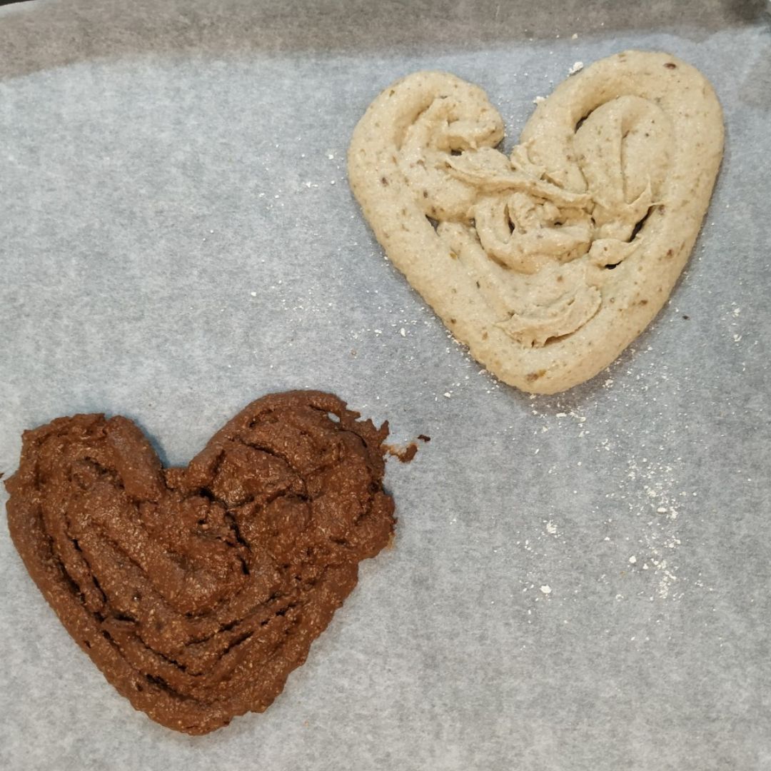 Palmeras de chocolate y "normales" 🥨 Paso 4 Palmeras de chocolate y "normales" 🥨 Paso 4