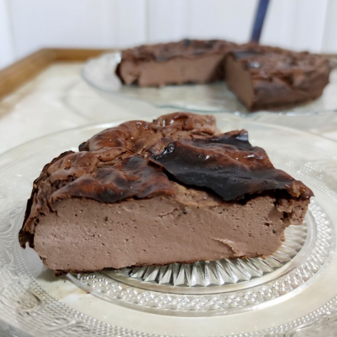 Tarta de queso y chocolate 🧀🍫 Paso 6 Tarta de queso y chocolate 🧀🍫 Paso 6