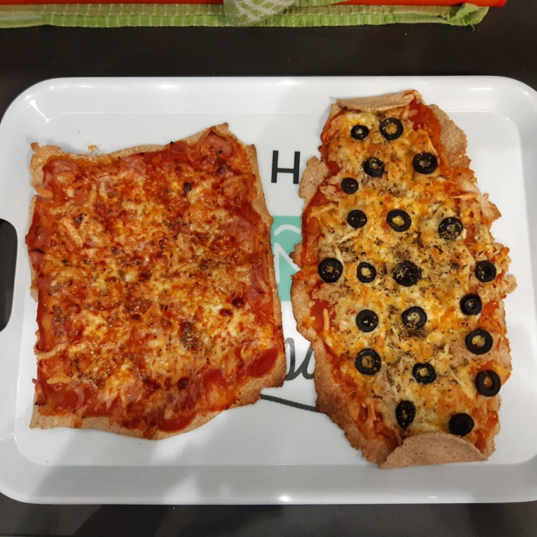 Pizza integral sin levadura Paso 2 Pizza integral sin levadura Paso 2