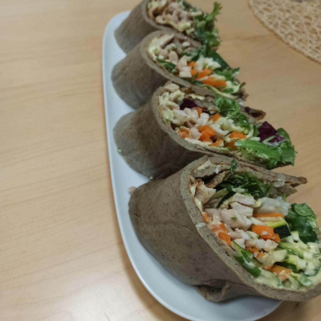 Wrap de pollo Wrap de pollo