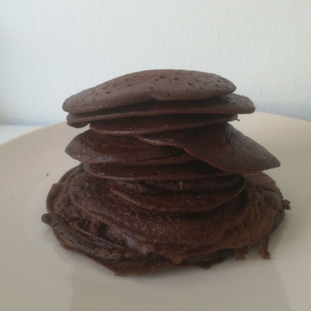 Tortitas de avena y cacao