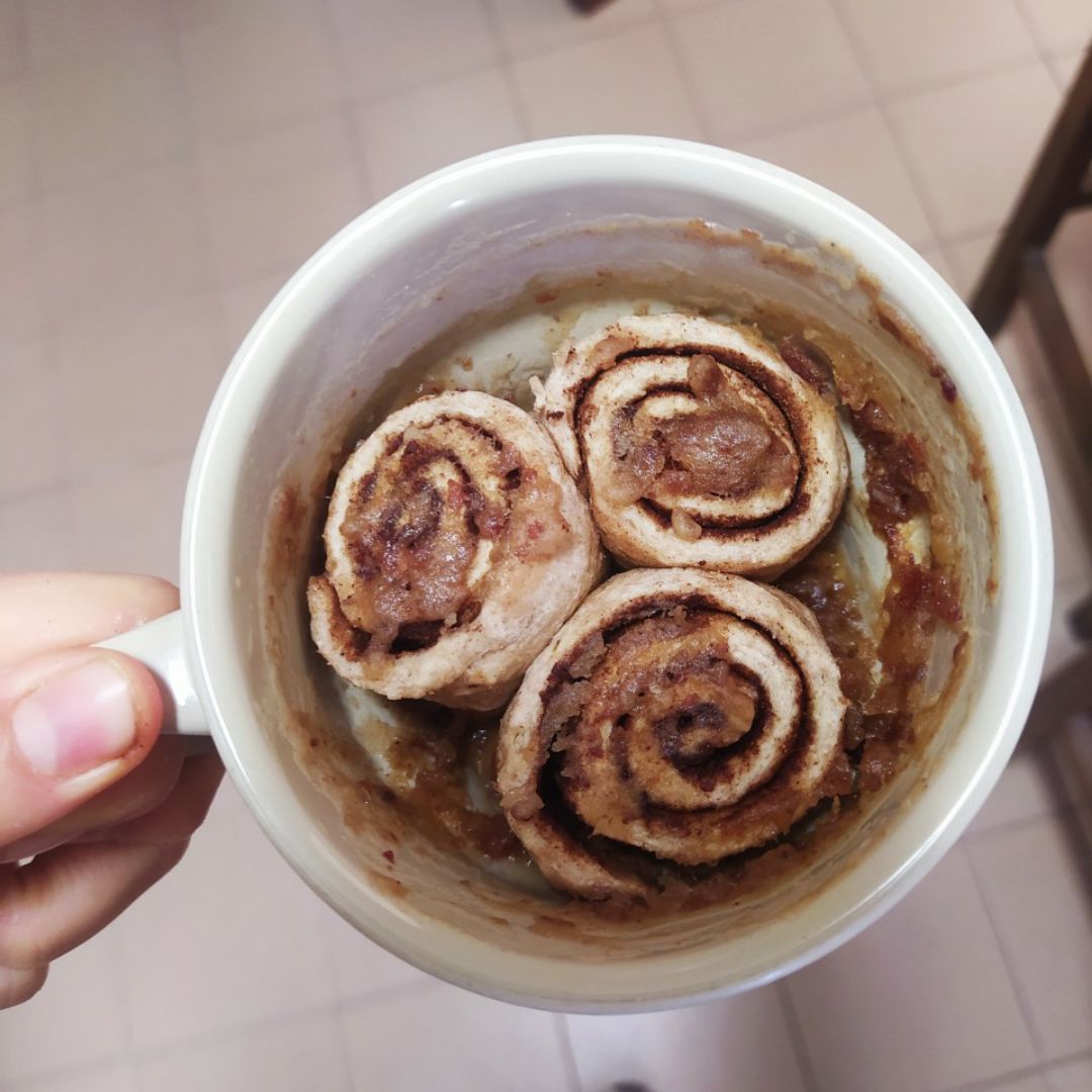 🔥CINNAMON ROLLS MINI AL MICRO🔥 Paso 4 🔥CINNAMON ROLLS MINI AL MICRO🔥 Paso 4