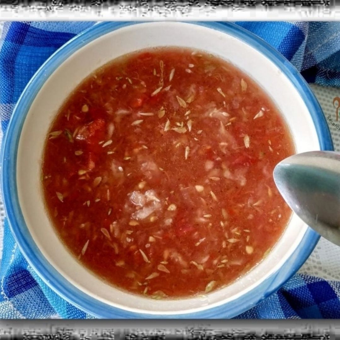 Sopa fría de tomates Sopa fría de tomates