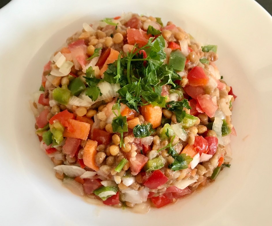 Ensalada de lentejas Ensalada de lentejas