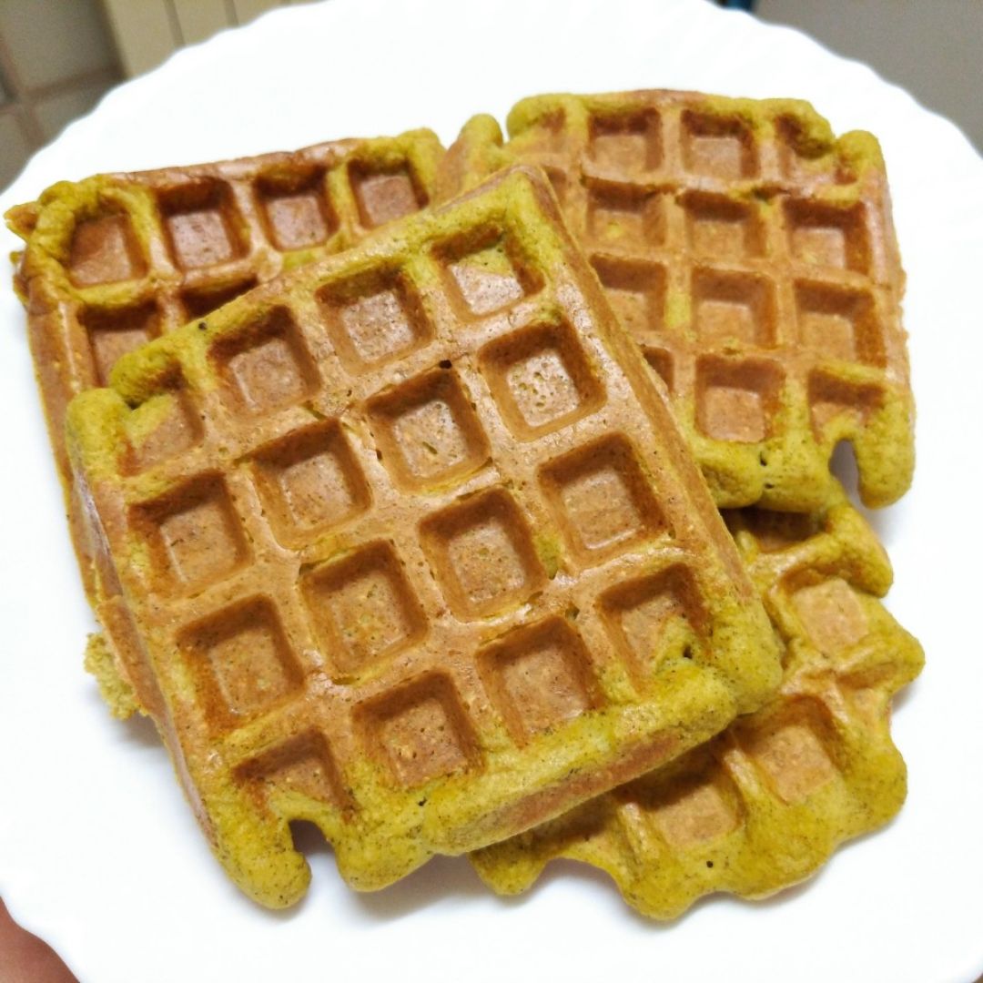 Gofres de brócoli Gofres de brócoli