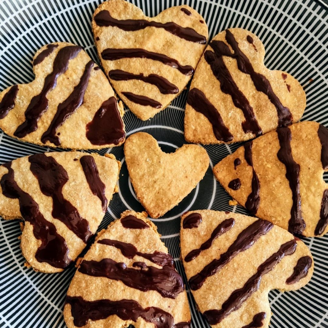 Galletas de avena y almendra 🍪🍫 Galletas de avena y almendra 🍪🍫