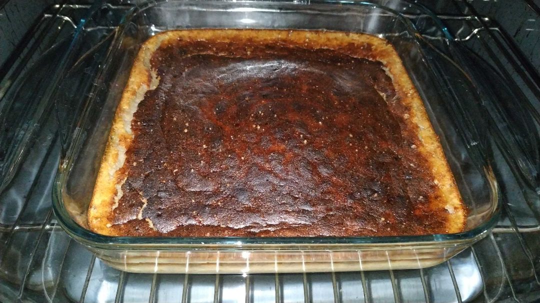 Flan de plátano Flan de plátano
